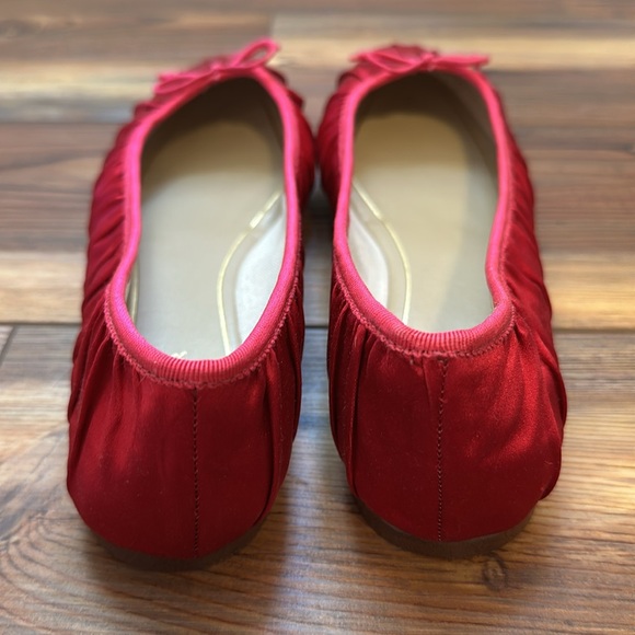 NWOT Ann Taylor Ballet Flats in Pink - Picture 5 of 5